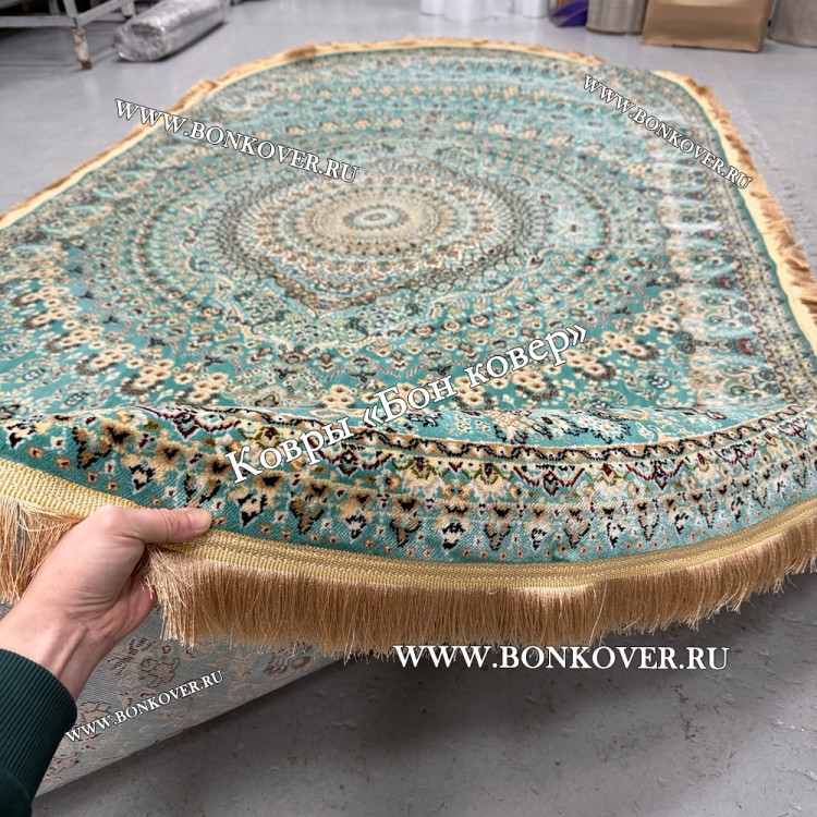 Восточный Овальный Ковер Медальон Дизайн 28763