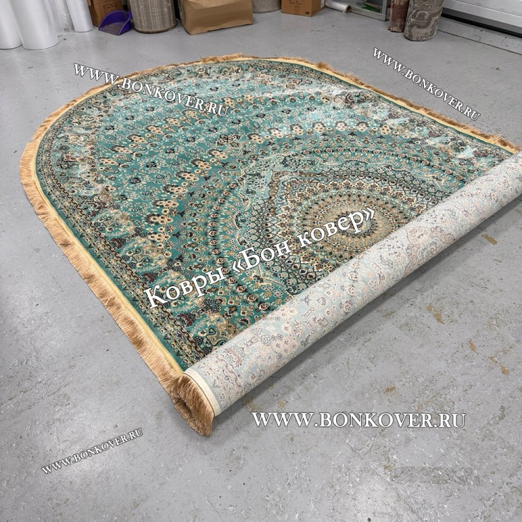 Восточный Овальный Ковер Медальон Дизайн 28763