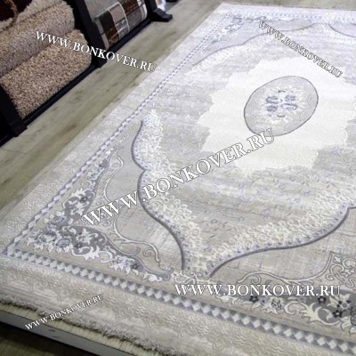 Ковер Турция Для Гостиной Дизайн 68 Серый